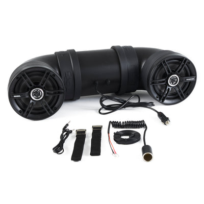 Soundstorm Bluetooth 6.5" 450W ATV/Marine Amplified Tube Speaker (4 Pack)