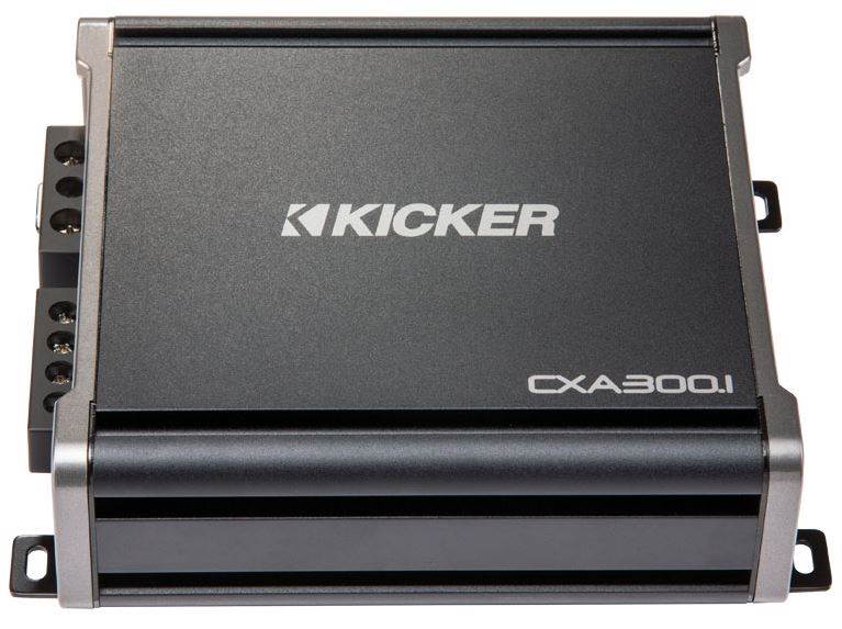 Kicker 43CXA3001 600 Watt MONO Class D Car Audio Amplifier Amp + Wiring Kit