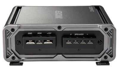 Kicker 43CXA3001 600 Watt MONO Class D Car Audio Amplifier Amp + Wiring Kit