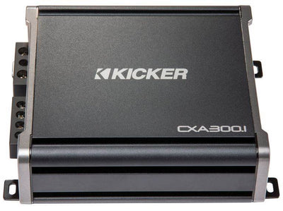 Kicker 43CXA3001 600 Watt MONO Class D Car Audio Amplifier + Wiring Kit + Cap