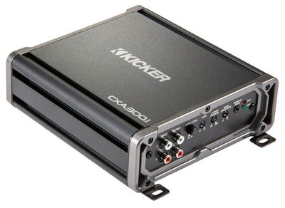 Kicker 43CXA3001 600 Watt MONO Class D Car Audio Amplifier + Wiring Kit + Cap