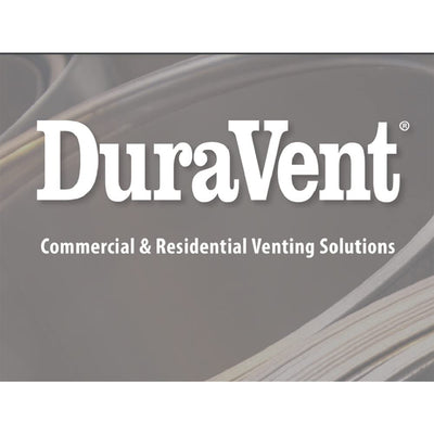 DuraVent 6DBK-ADSL DuraBlack Snap Lock Chimney Connection Adapter, 6" Diameter - VMInnovations