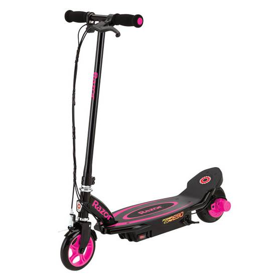 Razor Power Core E90 Electric Scooter 10 MPH High Torque, Pink (Open Box)