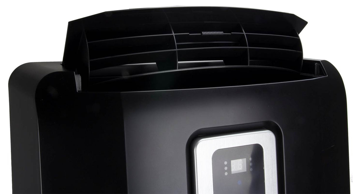 Haier 12,000 BTU Portable Air Conditioner Black w/Window Kit|HPF12XCM (Open Box)