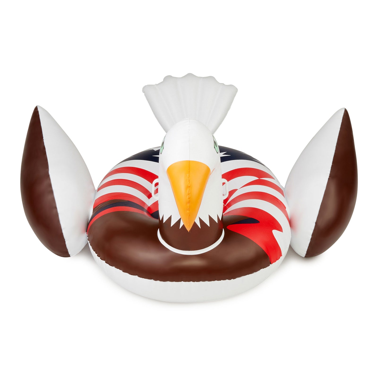 Swimline 90700 Inflatable American Bald Eagle Giant Riding Patriotic Pool Float - VMInnovations