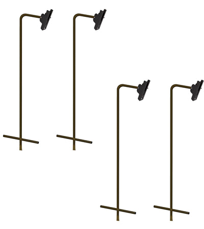 (4) CUDDEBACK Game Trail Deer Hunting Camera Metal Universal Genius Post Mounts