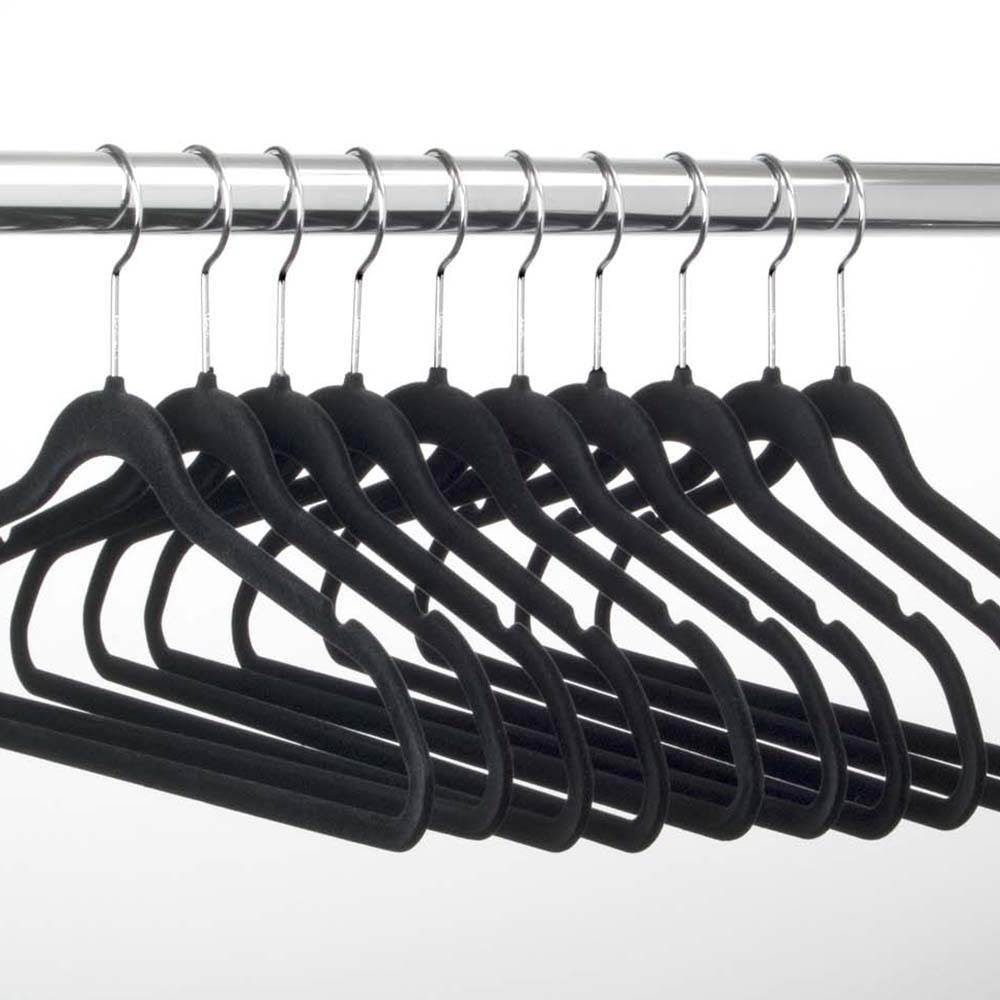 Home & Loft Space Saving Soft Velvet Non-Slip Suit Clothes Hangers (105 Pack)