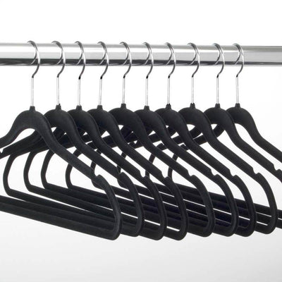 Home & Loft Space Saving Soft Velvet Non-Slip Suit Clothes Hangers (105 Pack)