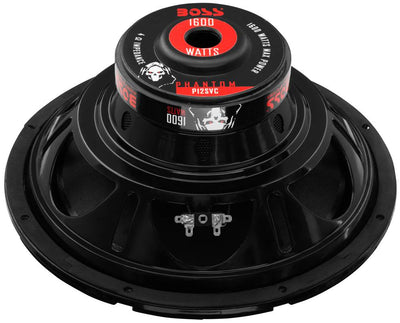 BOSS Audio 12" 3200W 4-Ohm SVC Car Stereo Subwoofer Set, Pair  | P12SVC