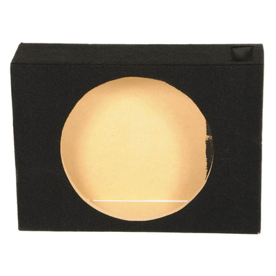 QPower Single 10" Vented Shallow Subwoofer Sub Box Enclosure (Open Box)