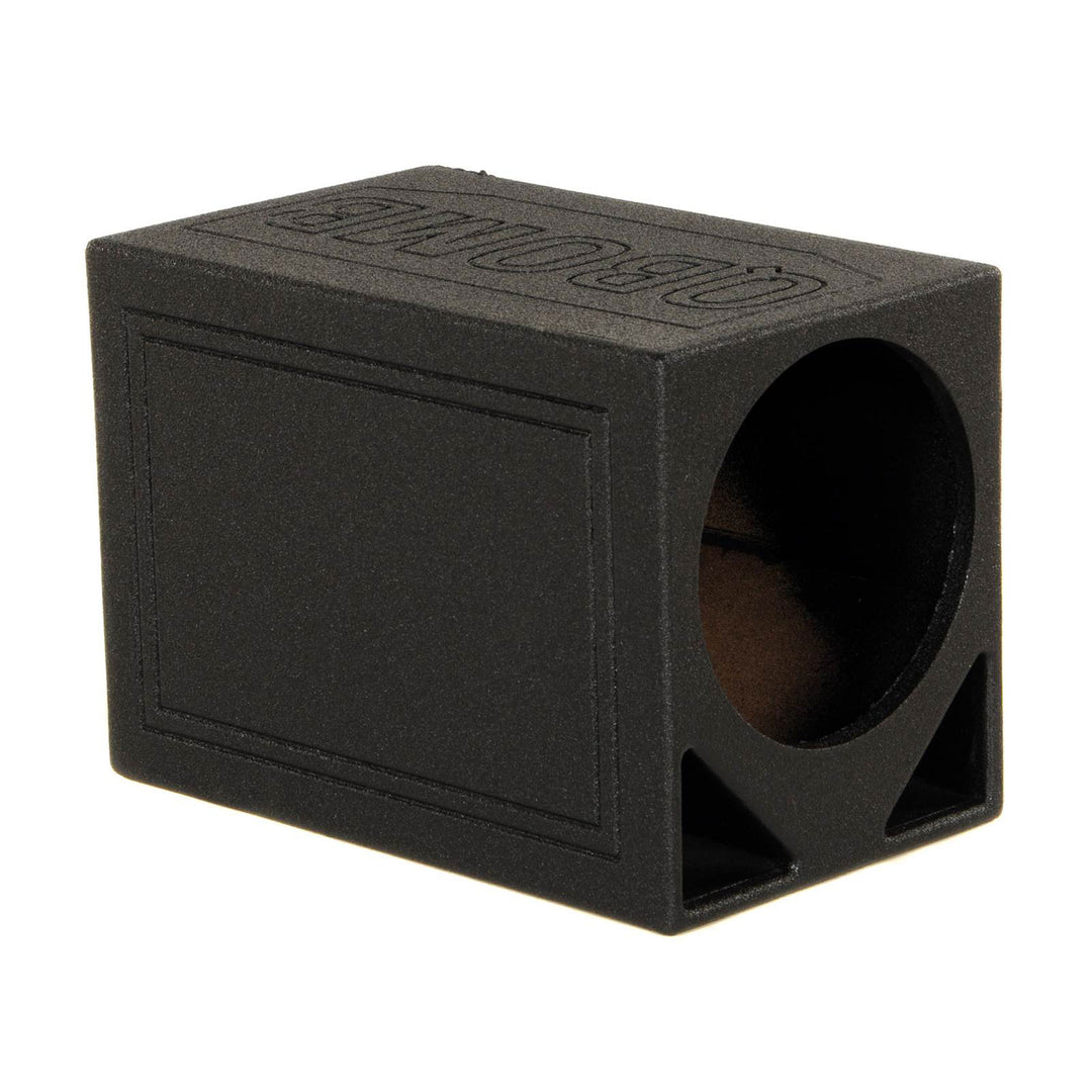 Q Power QBOMB12TB Single 12" Triangle Ported Car Audio Subwoofer Box (Open Box)