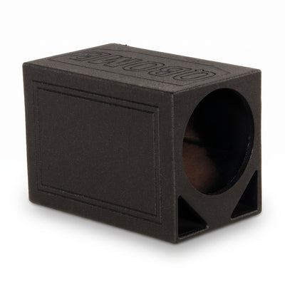 Q Power Single 12" Triangle Ported Car Audio Subwoofer Box Enclosure (For Parts)