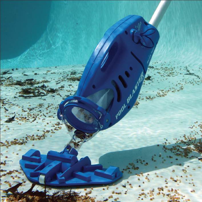 Water Tech Pool Blaster Max Handheld Battery Cleaner Vacuum w/ Telescopic Pole