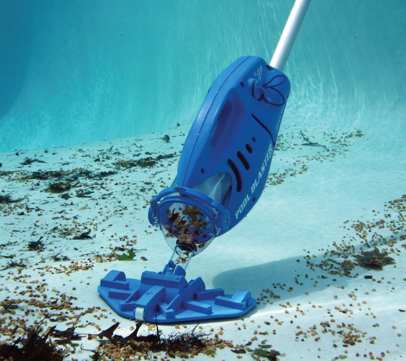 Water Tech Pool Blaster Max Handheld Battery Cleaner Vacuum w/ Telescopic Pole