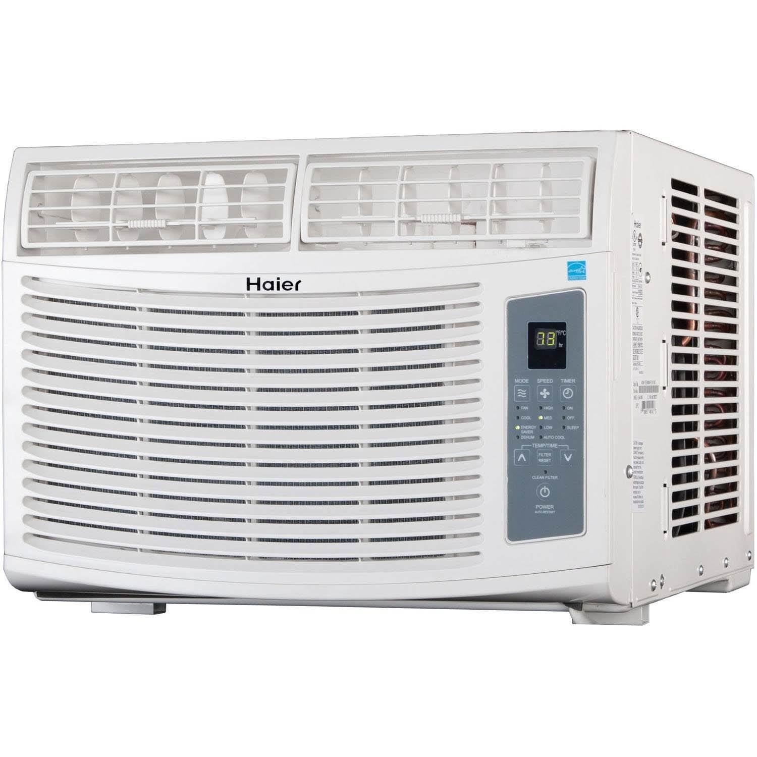 Haier 10000 BTU 115V High Efficiency Window Air Conditioner & Remote (Damaged)