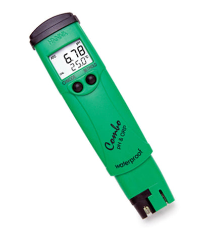 Hanna Instruments HI98121 pH ORP Combo Meter & Temperature Gauge/Monitor, Green