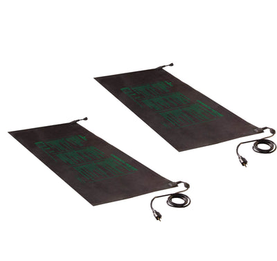 Hydrofarm MTMDU Jump Start 60" x 21" Hydroponic Garden Seedling Heat Mat, 2 Pack - VMInnovations
