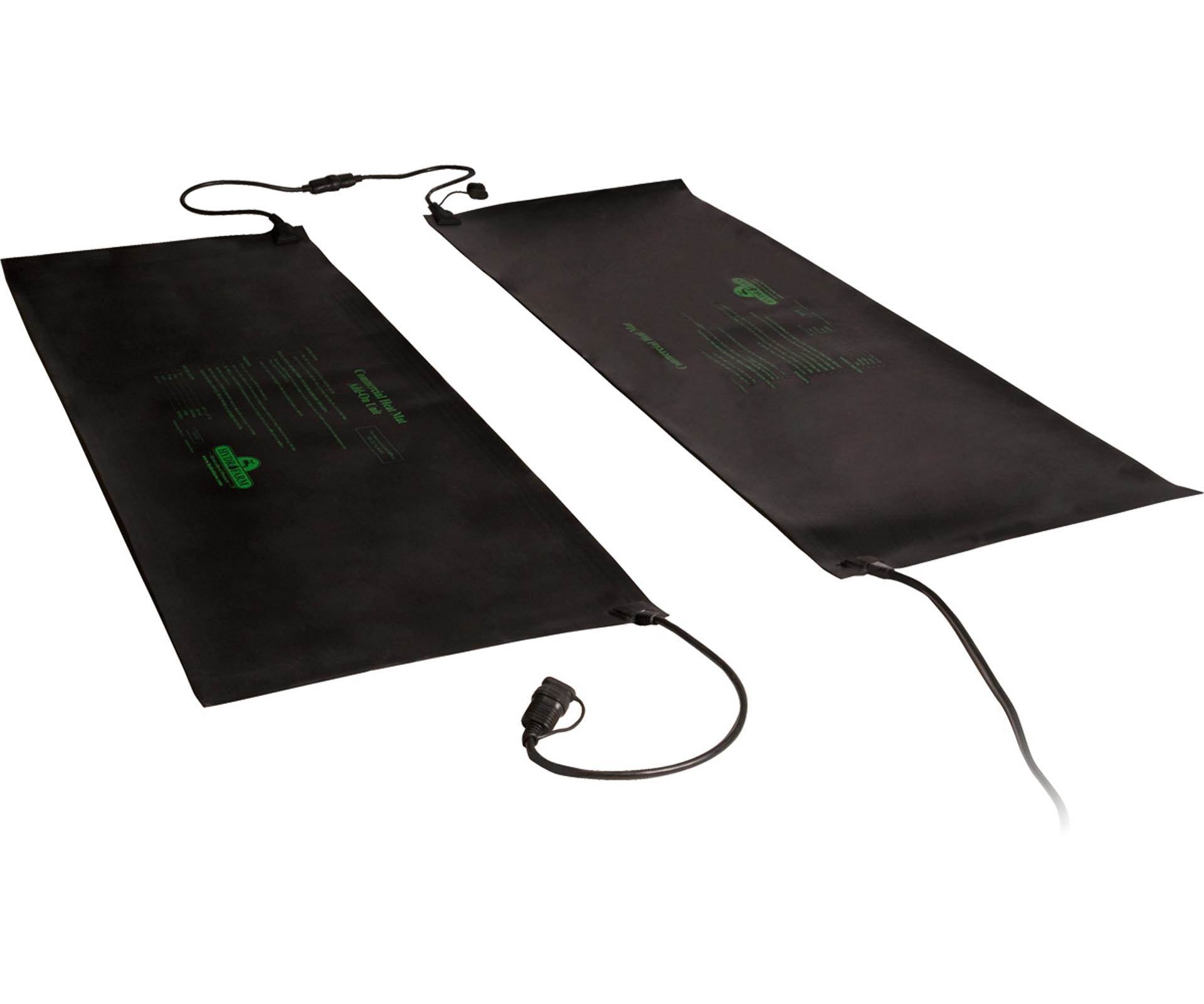Hydrofarm MTMDU Jump Start 60" x 21" Hydroponic Garden Seedling Heat Mat, 2 Pack - VMInnovations