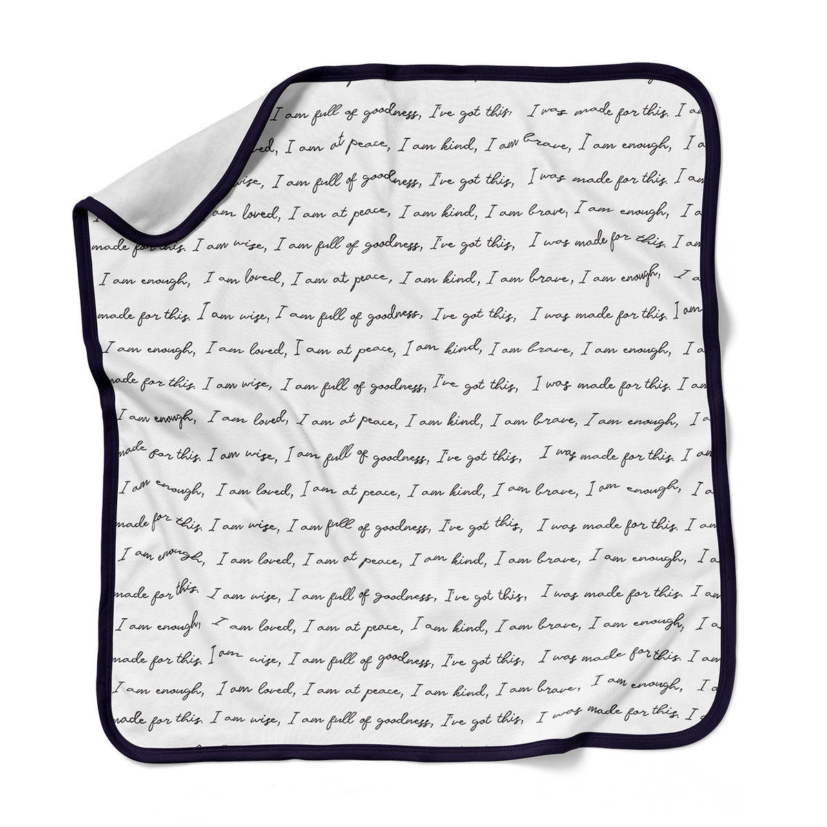Goumikids Super Soft Organic Bamboo Cotton Baby Nursery Blanket, You Are Loved - VMInnovations