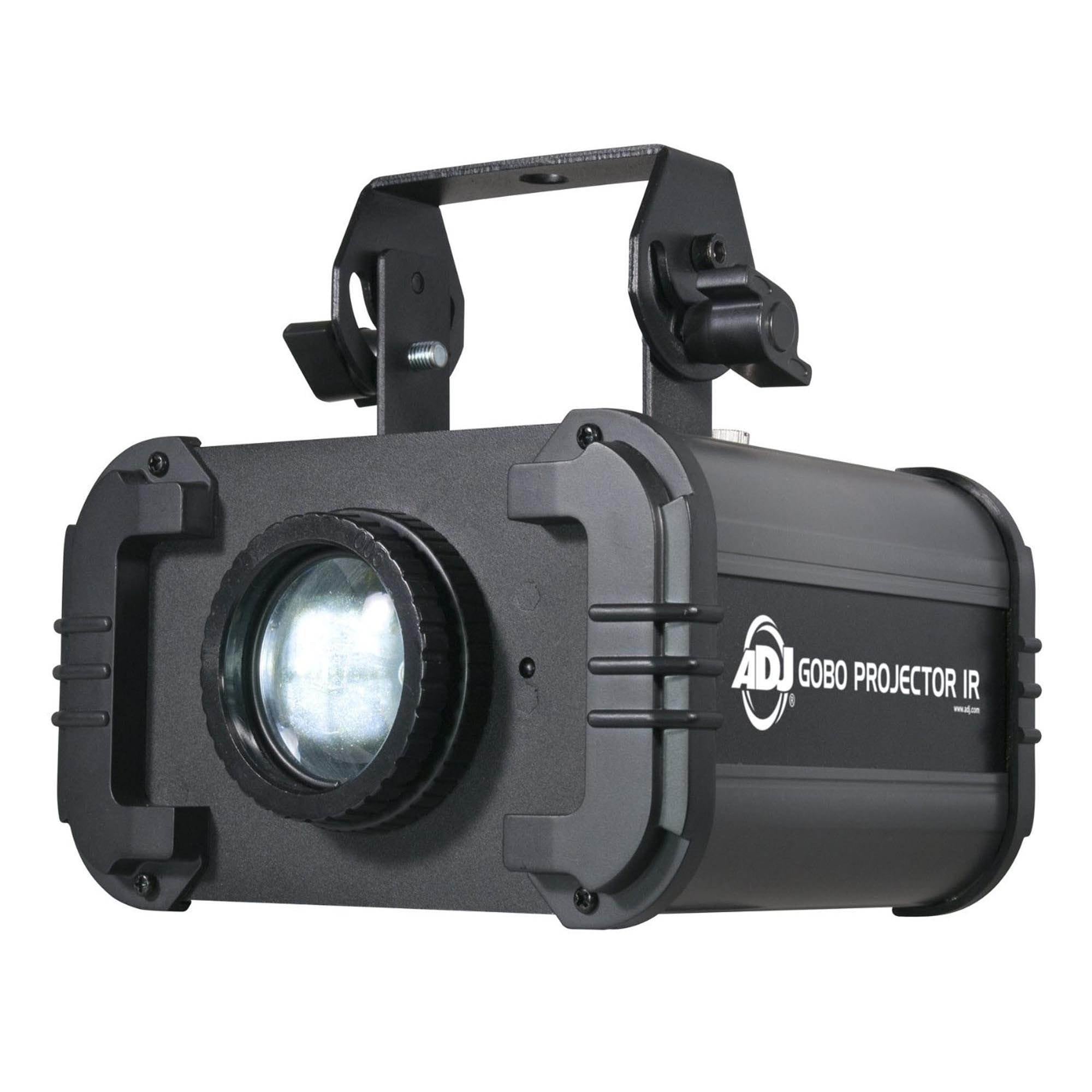 American DJ Gobo Projector IR White 12W LED w/ 4 Patterns & RGBY Gels (Used) - VMInnovations