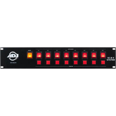 American DJ ADJ SC-8 II System 8 Ch Low Voltage Switch Controller w/ Relay Pack - VMInnovations