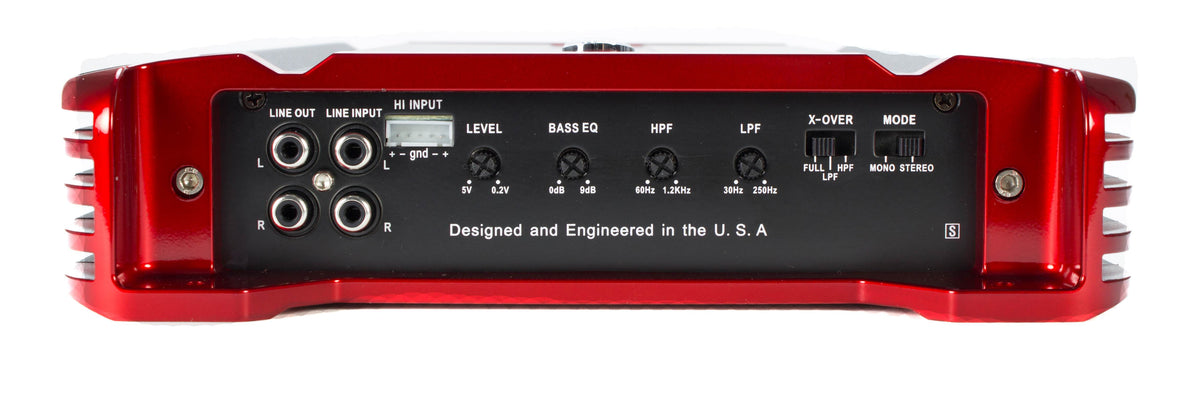 Crunch 1800 Watt 4 Channel Amplifier Car Audio Class A/B Power Amp (Open Box)