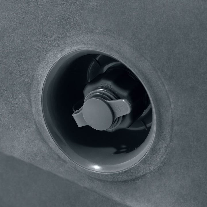 Intex Queen SZ Inflatable PullOut Sofa Bed Sleep Away Futon Couch Gray(Open Box)