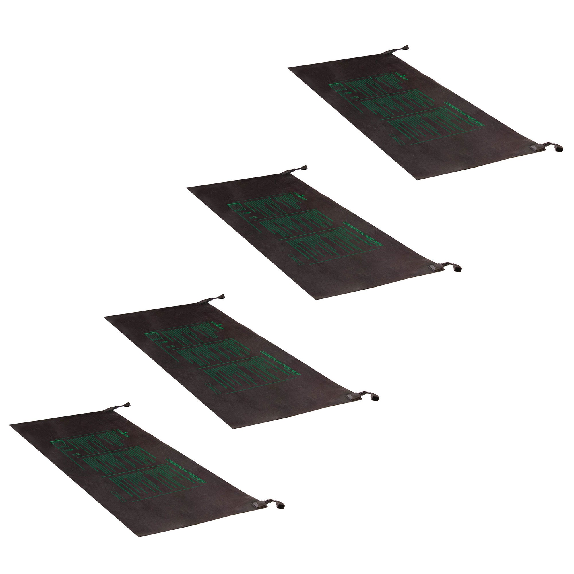 Jump Start MTMDA  60" x 21" Commercial Seedling Heat Mat Modular Add-On (4 Pack)