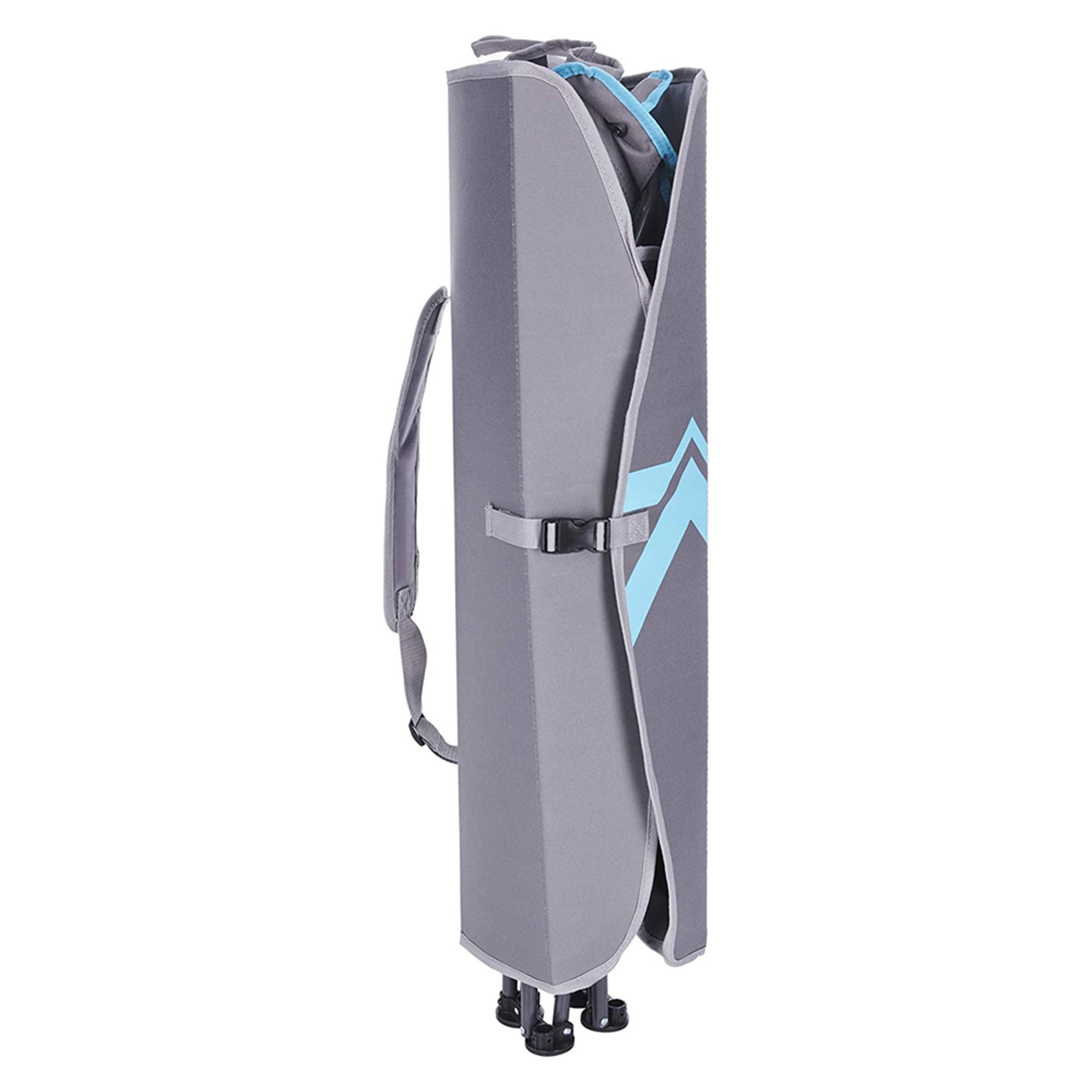 Kelsyus Premium Camping Folding Lawn Chair with Canopy, Blue | 80185 (Open Box) - VMInnovations