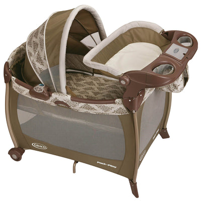 Graco Pack n Play Silhouette Playard Bassinet and Change Table Farrow (Open Box)
