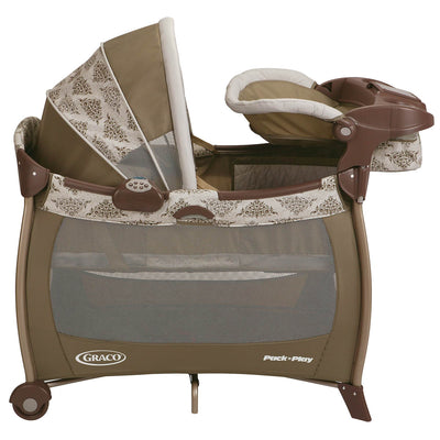 Graco Pack n Play Silhouette Playard Bassinet and Change Table Farrow (Open Box)