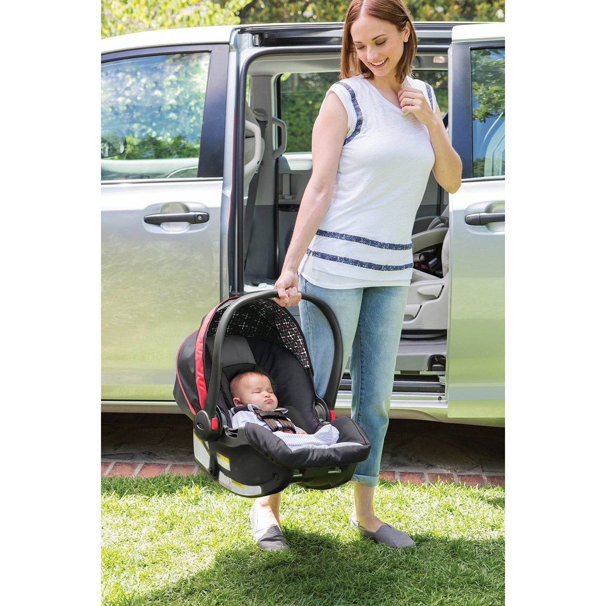 Graco SnugRide 30 LX Click Connect Baby Infant Car Seat, Marco (Open Box)