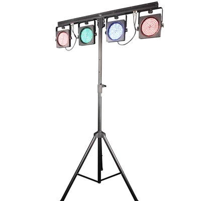 CHAUVET DJ 4BAR USB DMX LED Wash Light System w/Tripod, Travel Bags (Open Box) - VMInnovations
