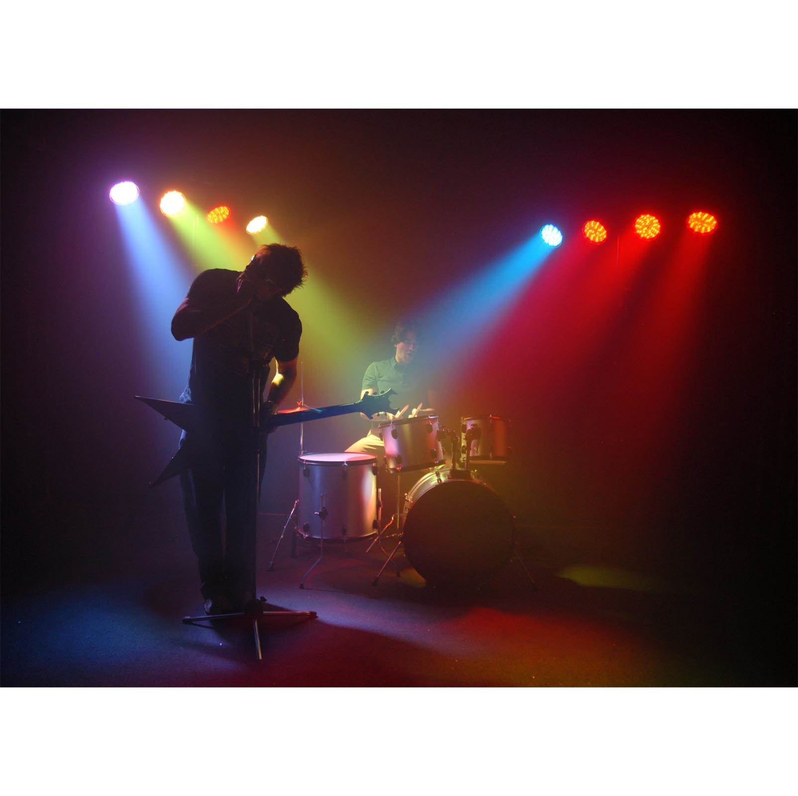 CHAUVET DJ 4BAR USB DMX LED Wash Light System w/Tripod, Travel Bags (Open Box) - VMInnovations