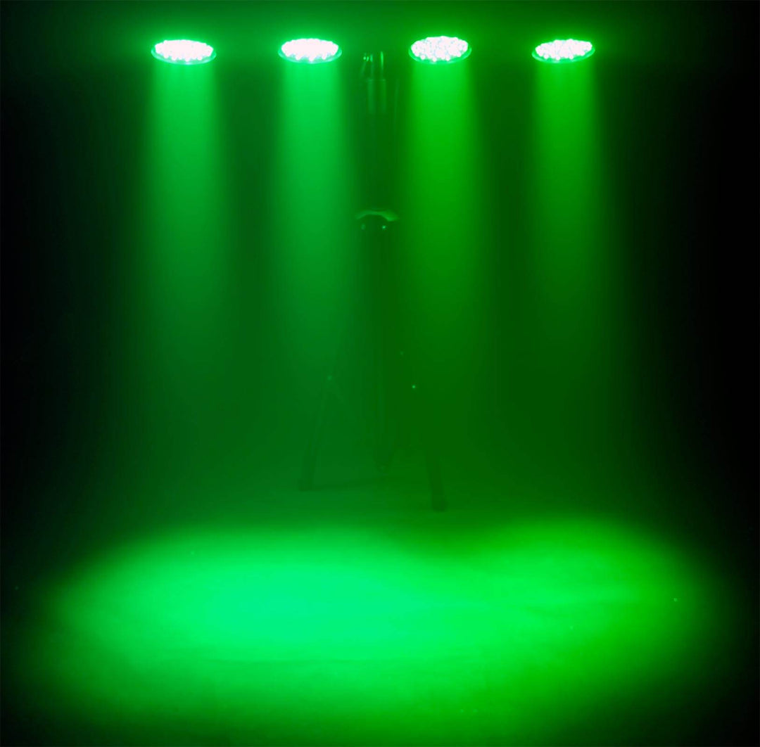 CHAUVET DJ 4BAR USB DMX LED Wash Light System w/Tripod, Travel Bags (Open Box)