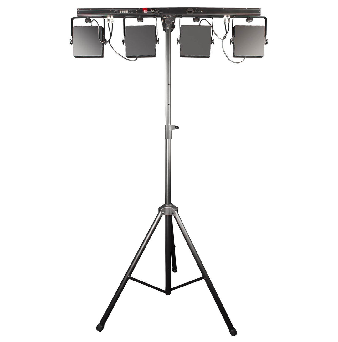 CHAUVET DJ 4BAR USB DMX LED Wash Light System w/Tripod, Travel Bags (Open Box)