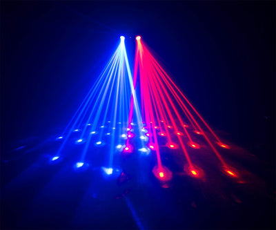 CHAUVET DJ Swarm 4 FX DMX LED Moonflower RGBA Light Effect with Strobe and Laser - VMInnovations
