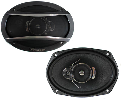 2) Pioneer 6x9 Inch 3-Way 420 Watt Car Coaxial Audio Stereo Speakers (Open Box)