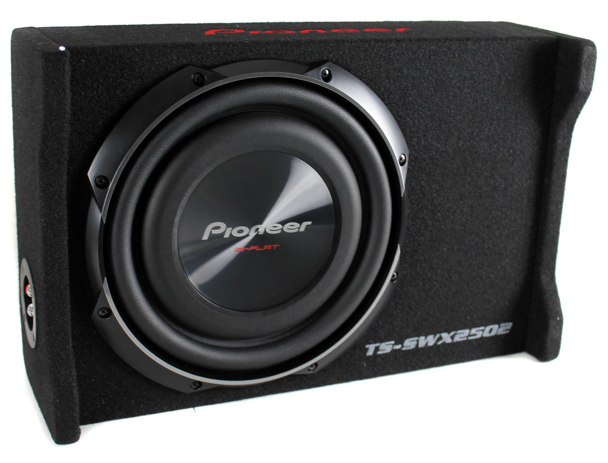 Pioneer 10 Inch 1200 Watt Shallow Mount Subwoofer Sub TS-SWX2502 - Open Box