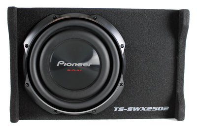 Pioneer 10 Inch 1200 Watt Shallow Mount Subwoofer Sub TS-SWX2502 - Open Box