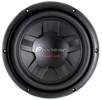 Pioneer 1200 Watt 10 Inch Subwoofer Champion Series SVC Car Bass Sub (Open Box)