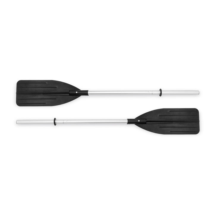 Intex 68370EP Challenger 3 Inflatable Raft Boat Set W/ Pump And Oars (Open Box) - VMInnovations