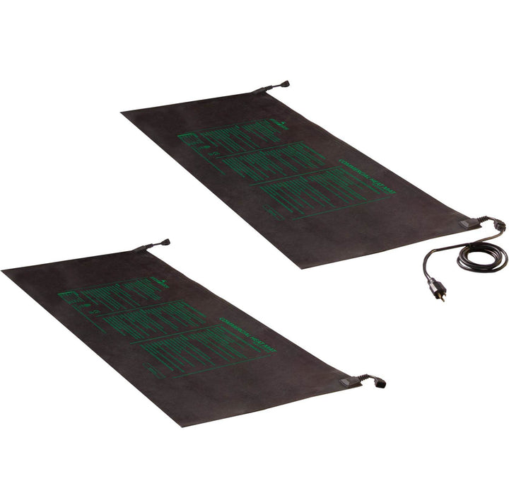 Hydrofarm MTMDU MTMDA Jump Start 60"x21" Hydroponic Heat Mat with Add-On Module - VMInnovations
