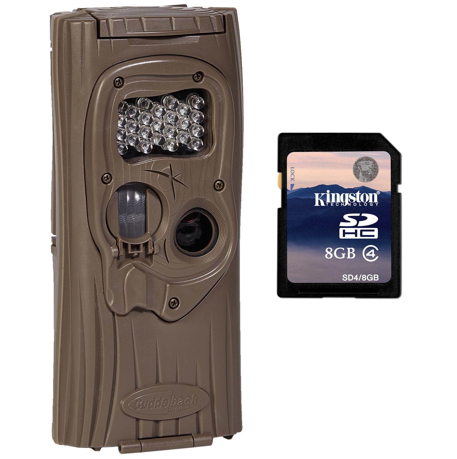 CUDDEBACK F2 IR Plus 1309 Micro Infrared Trail Game Hunting Camera + SD Card