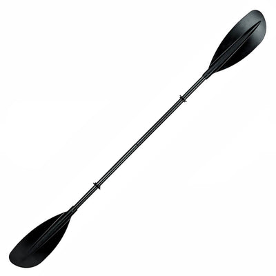 Kwik Tek Airhead Portable Asymmetrical Aluminum Kayak Paddle, Black - Open Box