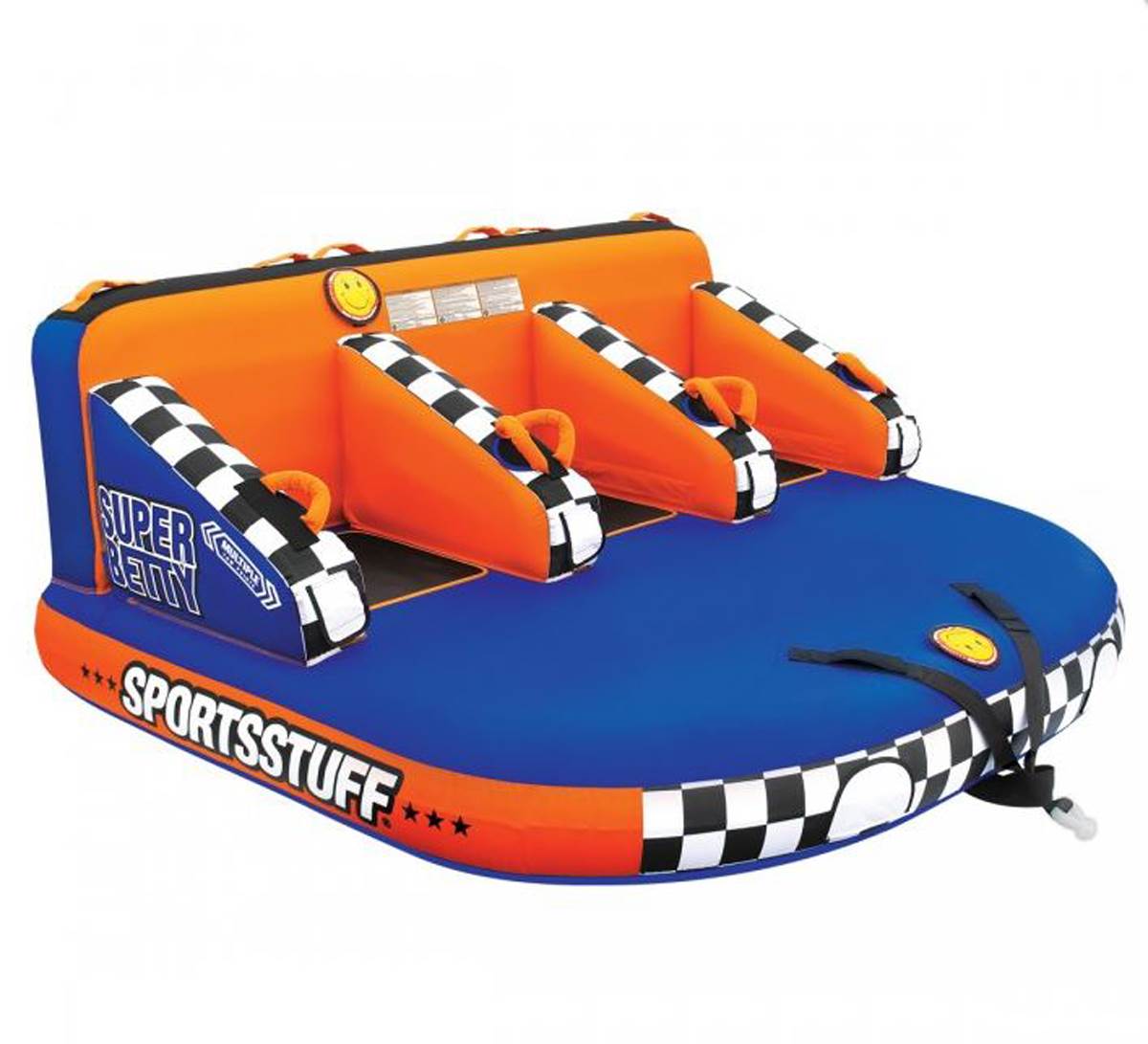 Airhead SPORTSSTUFF Super Betty Triple Rider Boat Towable Mable Tube  (Used)