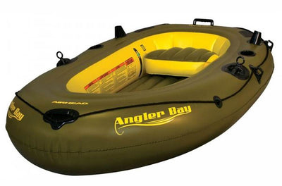 Airhead Angler Bay Lightweight & Portable Inflatable Fishing Boat (Open Box)