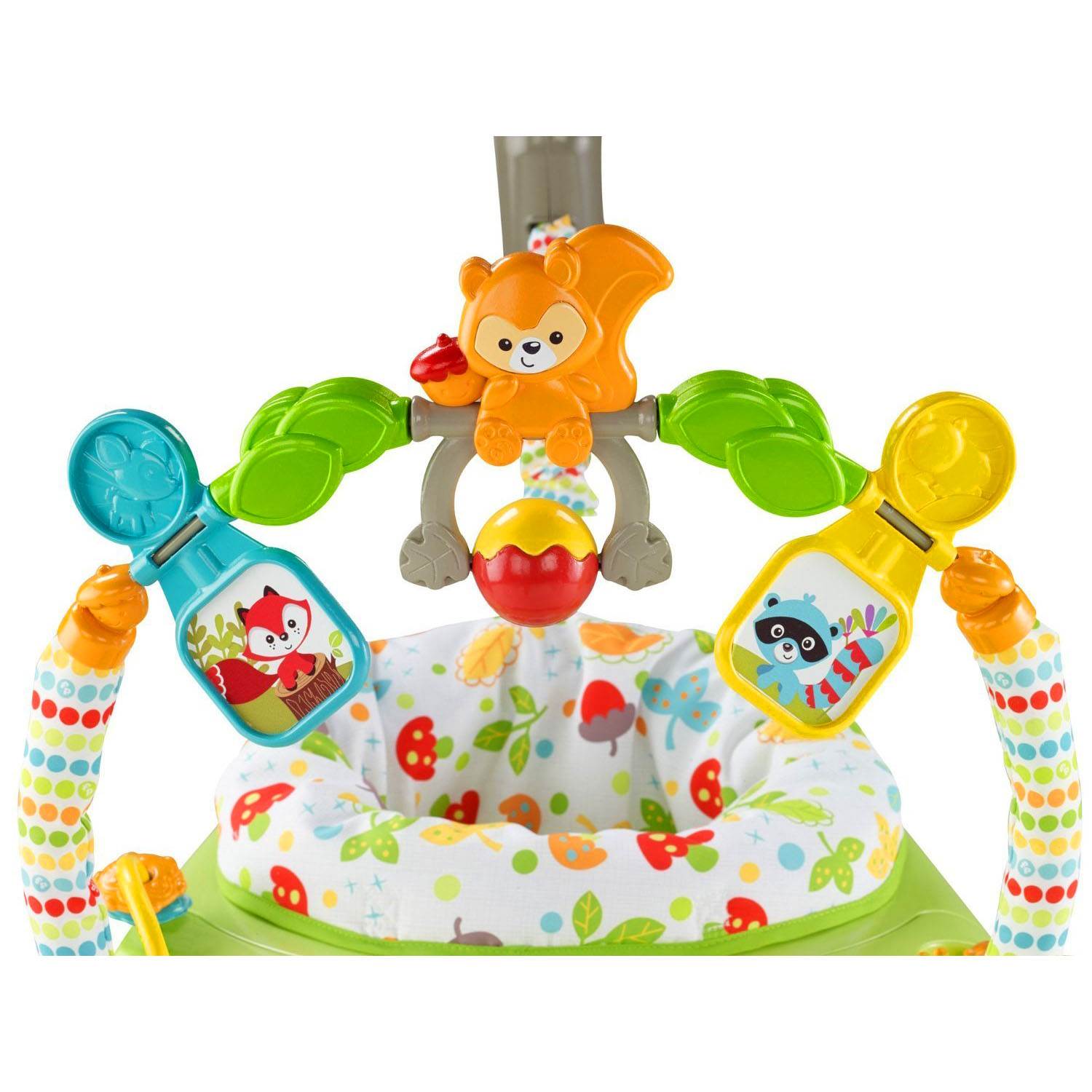 Fisher Price Woodland Friends Baby Jumperoo Infant Play Bouncer | CBV62
