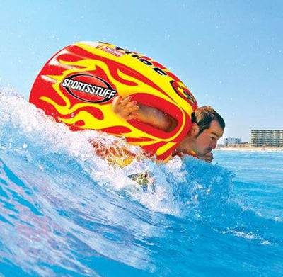 SPORTSSTUFF 53-1807 Sumo & Splash Guard Combo Single Rider Towable & 50/60' Rope