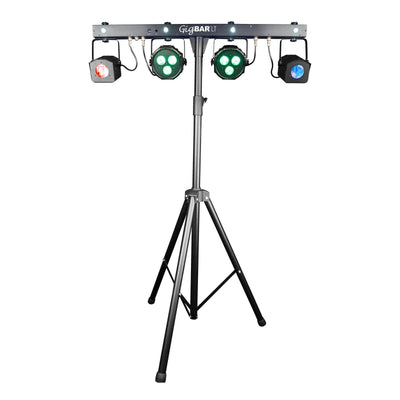 Chauvet DJ GigBAR LT Moonflower Wash & Strobe LED Lighting System + Fog Machine